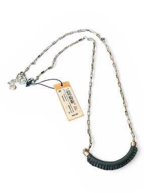 New Patricia Nash Arianna Silver Ox Necklace